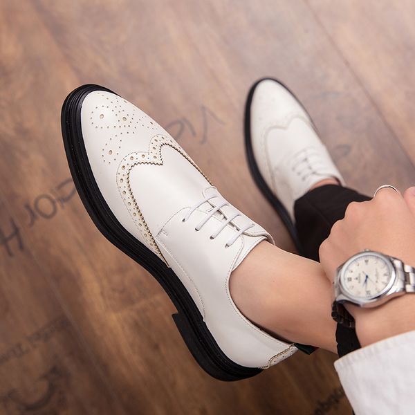 design casual korean men formal wedding dresses in soft leather black bullock shoes brogue chaussure male shoe 4ihj
design casual korean men formal wedding dresses in soft leather black bullock shoes brogue chaussure male shoe 4ihj