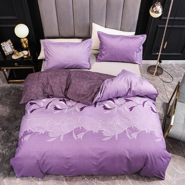 bedding sets 20 printed duvet cover set comforter king double single size pillowcases purple bed linen home textile
bedding sets 20 printed duvet cover set comforter king double single size pillowcases purple bed linen home textile