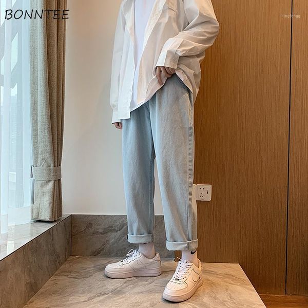 jeans men ankle-length lace up elastic waist chic simple soft summer retro vintage baggy plus size 3xl straight trousers korean1, Blue
jeans men ankle-length lace up elastic waist chic simple soft summer retro vintage baggy plus size 3xl straight trousers korean1, Blue