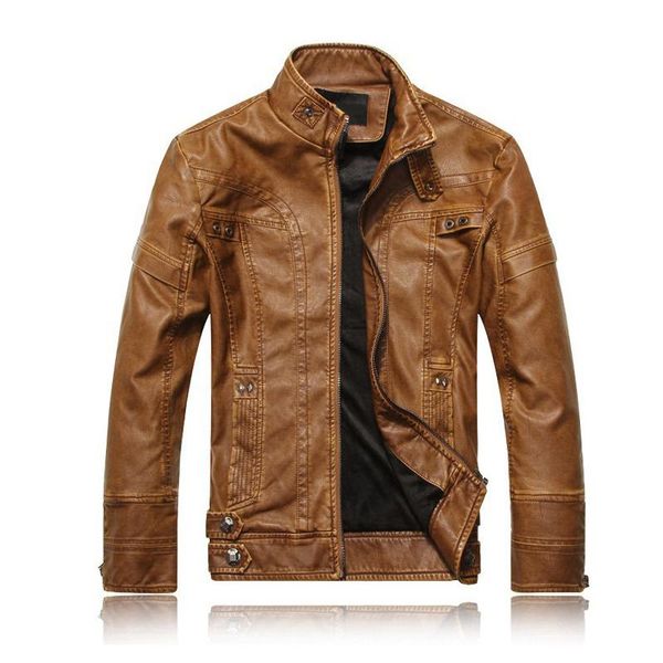man lether jackets good pu leather jaqueta masculinas otono jacket fashion slim fit men autumn jaqueta de couro plus size m-xxxl, Black;brown
man lether jackets good pu leather jaqueta masculinas otono jacket fashion slim fit men autumn jaqueta de couro plus size m-xxxl, Black;brown