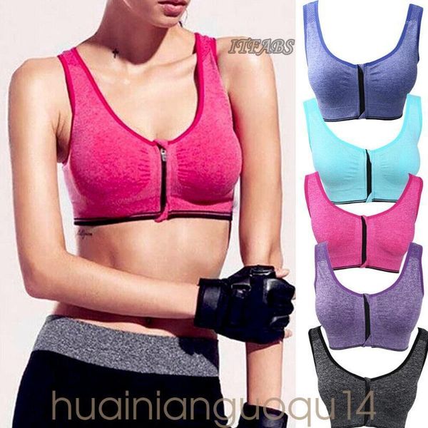 gym clothing conservative zipper sports bra women shockproof running female vest seamless yoga fitness u-neck binding stretch bras1, White;black
gym clothing conservative zipper sports bra women shockproof running female vest seamless yoga fitness u-neck binding stretch bras1, White;black