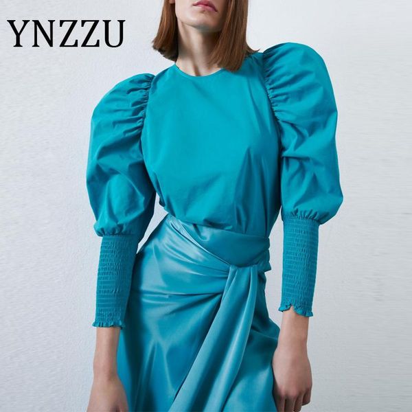 ynzzu elegant o-neck women blouse shirt 2020 spring autumn puff sleeve solid female blouse streetwear ladies shirt at570, White
ynzzu elegant o-neck women blouse shirt 2020 spring autumn puff sleeve solid female blouse streetwear ladies shirt at570, White