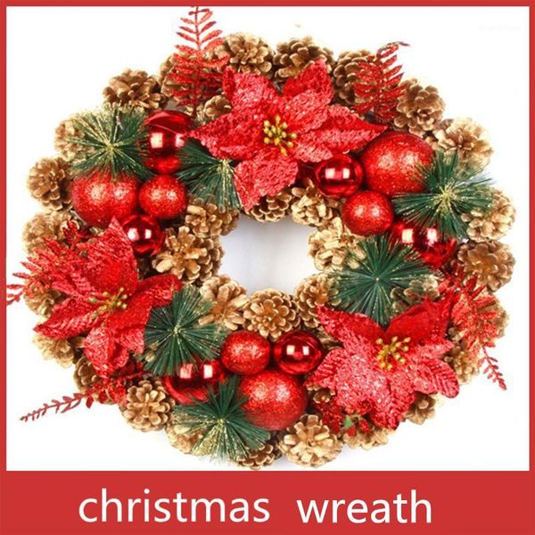 christmas wreath front door wall hanging garland with round cones berries new year wreath holiday home decorations 40cm1
christmas wreath front door wall hanging garland with round cones berries new year wreath holiday home decorations 40cm1