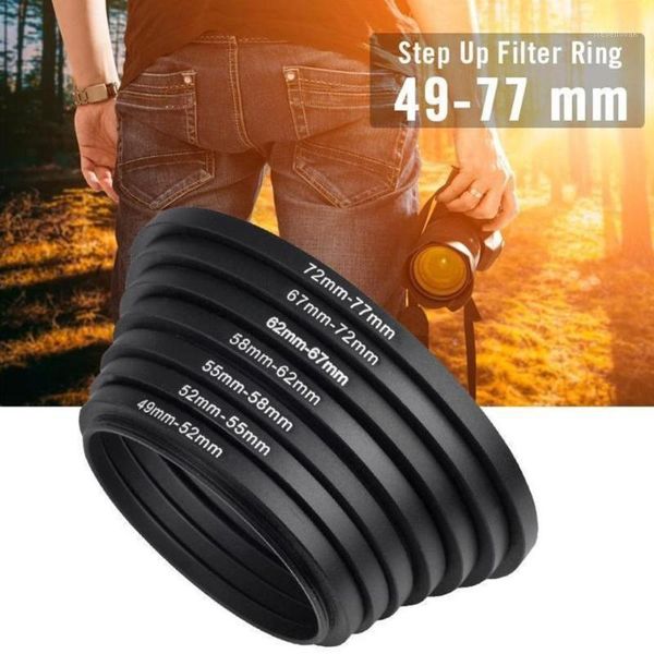 1 stks 49-52mm 52-55mm 55-58mm 58-62mm 62- 67mm 67-72mm 72-77mm 77-82mm metalen step up ring lens adapter mount voor came1
1 stks 49-52mm 52-55mm 55-58mm 58-62mm 62- 67mm 67-72mm 72-77mm 77-82mm metalen step up ring lens adapter mount voor came1