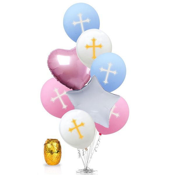 factory pricegod bless cross latex balloons heart star aluminum balloon baptism forked holy communion easter festival pa
factory pricegod bless cross latex balloons heart star aluminum balloon baptism forked holy communion easter festival pa