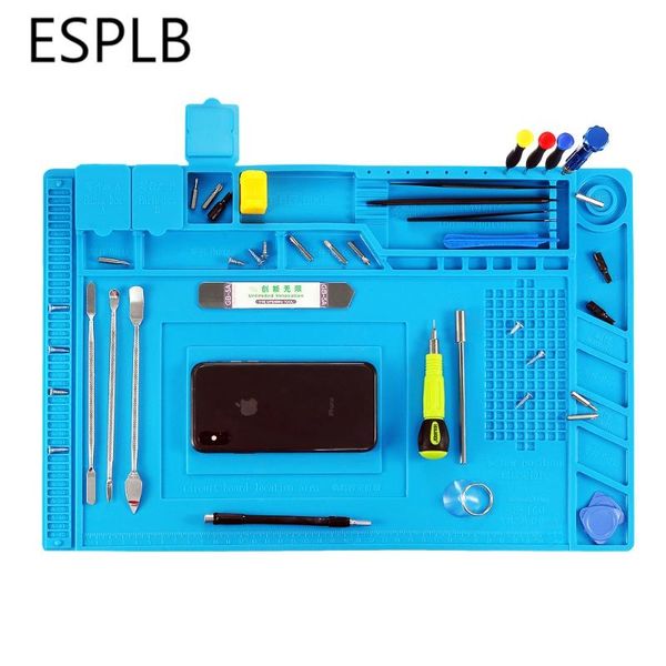hand & power tool accessories repair pad insulation heat-resistant soldering station silicon mat work desk platform for bga
hand & power tool accessories repair pad insulation heat-resistant soldering station silicon mat work desk platform for bga