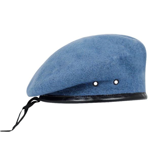 wool special forces berets caps mens army woolen beanies outdoor breathable soldier training boinas militar, Blue;gray
wool special forces berets caps mens army woolen beanies outdoor breathable soldier training boinas militar, Blue;gray