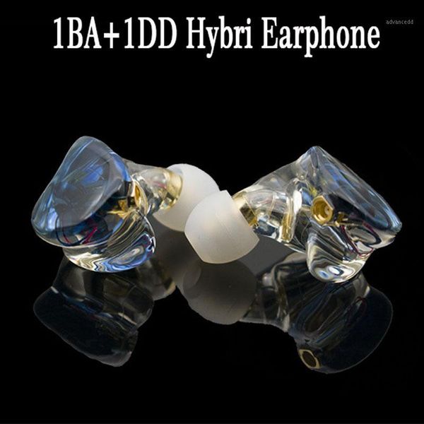 

mmcx td08 hi-res headphones hifi hybrid earphone 1ba+1dd powerful stereo headset custom made dj monitor1