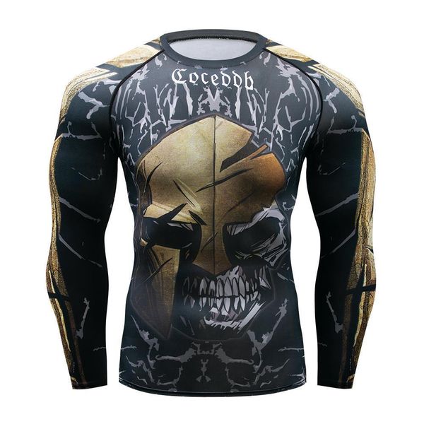 new fitness mma bjj running shirt men rashguard male compression long sleeve t shirt bodybuilding men skull print 3d t shirt top, White;black
new fitness mma bjj running shirt men rashguard male compression long sleeve t shirt bodybuilding men skull print 3d t shirt top, White;black