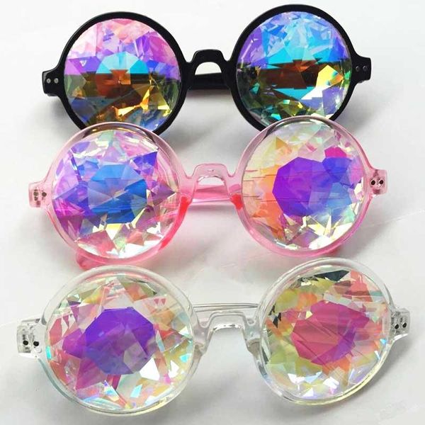 sunglasses glass kaleidoscope lens glasses round fashion men women brand designer eyewear, White;black
sunglasses glass kaleidoscope lens glasses round fashion men women brand designer eyewear, White;black