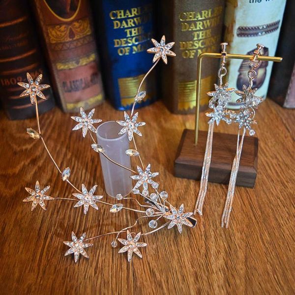 new fashion star hair accessories with earrings women hair clip wedding ornaments jewelry party gift, Golden;silver
new fashion star hair accessories with earrings women hair clip wedding ornaments jewelry party gift, Golden;silver