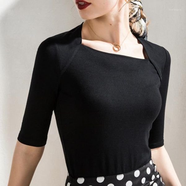 modern dance practice clothes latin dance clothes female shirt middle sleeves new body training modern cloth1, White
modern dance practice clothes latin dance clothes female shirt middle sleeves new body training modern cloth1, White