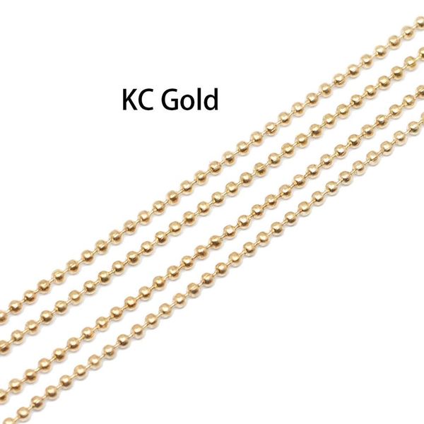 5m lot 1.2 1.5 2 mm metal ball bead chains bulk gold black link chains for diy necklaces bracelets jewelry making supplie h jllnxf, Silver
5m lot 1.2 1.5 2 mm metal ball bead chains bulk gold black link chains for diy necklaces bracelets jewelry making supplie h jllnxf, Silver