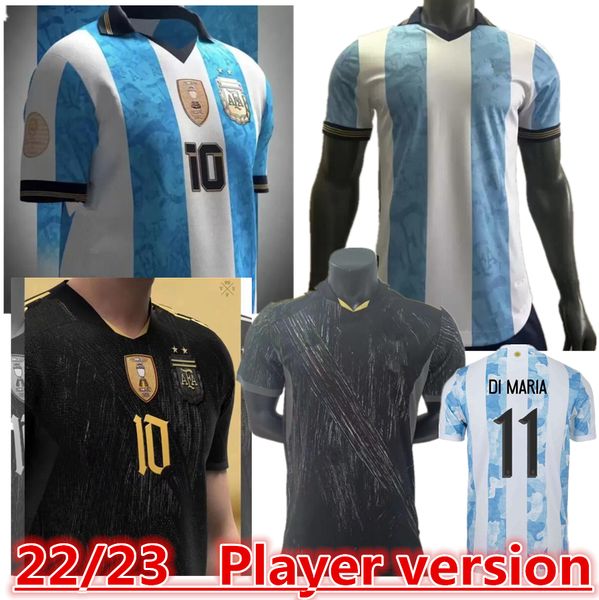 2022 copa player version argentina home 2023 soccer jersey 23 22 dybala aguero di maria maradona away football shirt men, Black;yellow
2022 copa player version argentina home 2023 soccer jersey 23 22 dybala aguero di maria maradona away football shirt men, Black;yellow