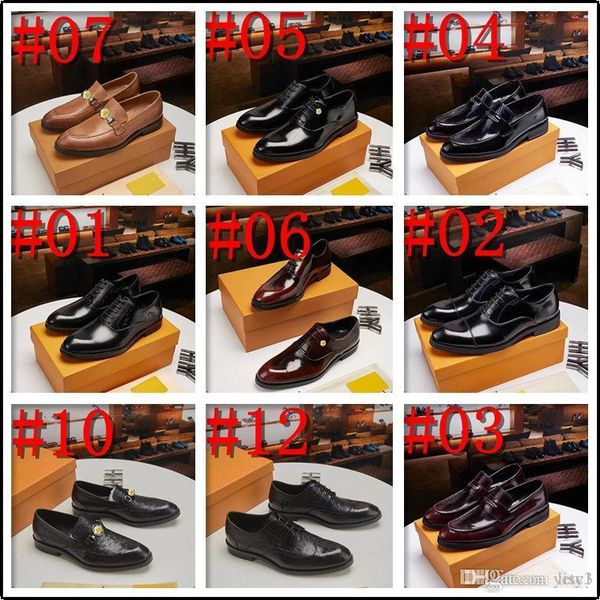 q4 19ss fashion big size men genuine leather casual shoes brogues oxford flats shoes luxury brands dress board shoes 33, Black
q4 19ss fashion big size men genuine leather casual shoes brogues oxford flats shoes luxury brands dress board shoes 33, Black