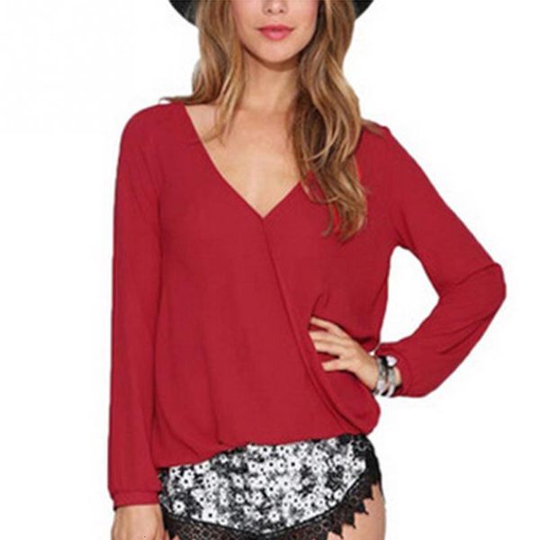 cotton blusas femininas women v neck solid long sleeve chiffon blouse lady long sleeve blous fashion blouses shirt, White
cotton blusas femininas women v neck solid long sleeve chiffon blouse lady long sleeve blous fashion blouses shirt, White