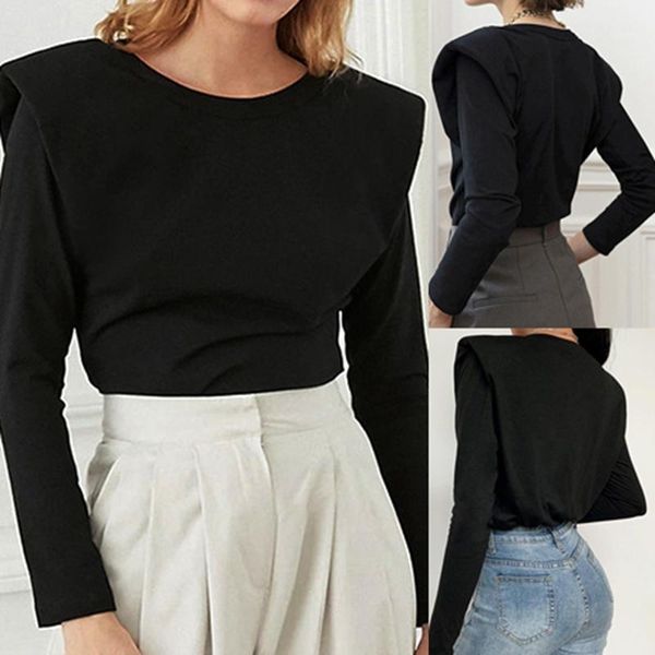 pad shoulder elegant lady blouse long sleeve warm cotton autumn shirts women blouse1, White
pad shoulder elegant lady blouse long sleeve warm cotton autumn shirts women blouse1, White