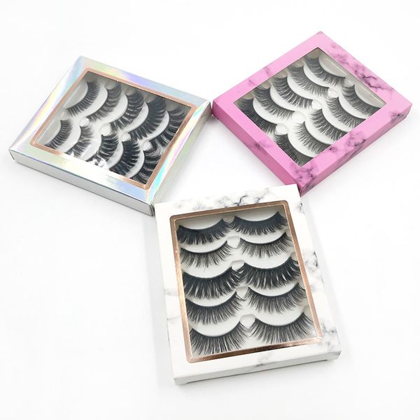 new 5 pair fluffy faux mink lashes 3d mink lashes long thick natural false eyelashes makeup mink eyelashes handmade eye makeup tools
new 5 pair fluffy faux mink lashes 3d mink lashes long thick natural false eyelashes makeup mink eyelashes handmade eye makeup tools