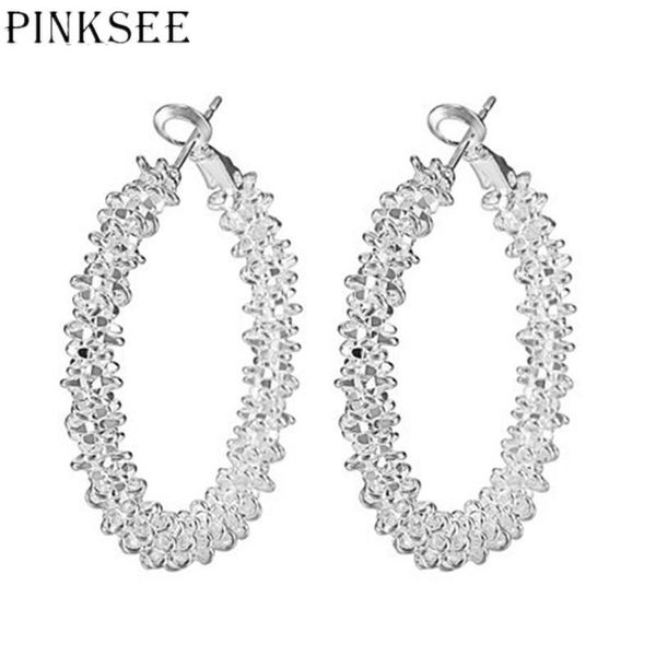 pinksee big circle earring simple hollow crystal hoop earrings personality party jewelry gift for women, Golden;silver
pinksee big circle earring simple hollow crystal hoop earrings personality party jewelry gift for women, Golden;silver