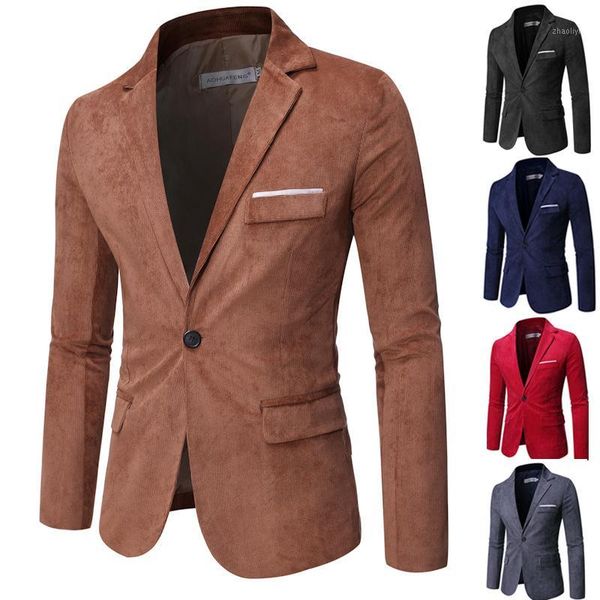 5 color quality men's casual suit jacket corduroy korean slim fashion single western suit1, White;black
5 color quality men's casual suit jacket corduroy korean slim fashion single western suit1, White;black