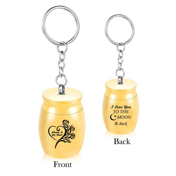 30x40mm mini urn for ashes cremation urn customizable memorial urn keychain keepsake-i love you to the moon & back, Silver
30x40mm mini urn for ashes cremation urn customizable memorial urn keychain keepsake-i love you to the moon & back, Silver