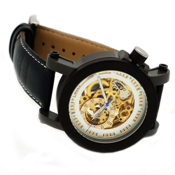 gift mechanical men's business high stainless grade steel belt full automatic hollowed out watch, Slivery;brown
gift mechanical men's business high stainless grade steel belt full automatic hollowed out watch, Slivery;brown