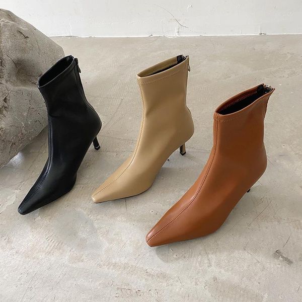 women's rubber boots shoes winter footwear zipper boots-women luxury designer round toe rain 2020 autumn pointy ladies, Black
women's rubber boots shoes winter footwear zipper boots-women luxury designer round toe rain 2020 autumn pointy ladies, Black