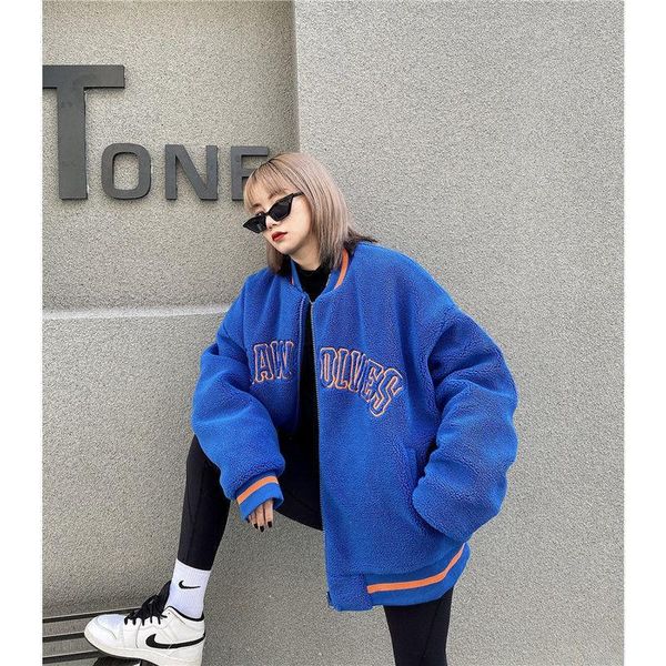 women's jackets winter couple padded jacket ins loose embroidered coat thick women clothes for, Black;brown
women's jackets winter couple padded jacket ins loose embroidered coat thick women clothes for, Black;brown