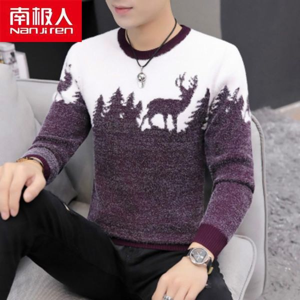 men's sweaters nanjiren men clothing letter sweater korea style polyester computer knitted full sleeve warm for, White;black
men's sweaters nanjiren men clothing letter sweater korea style polyester computer knitted full sleeve warm for, White;black