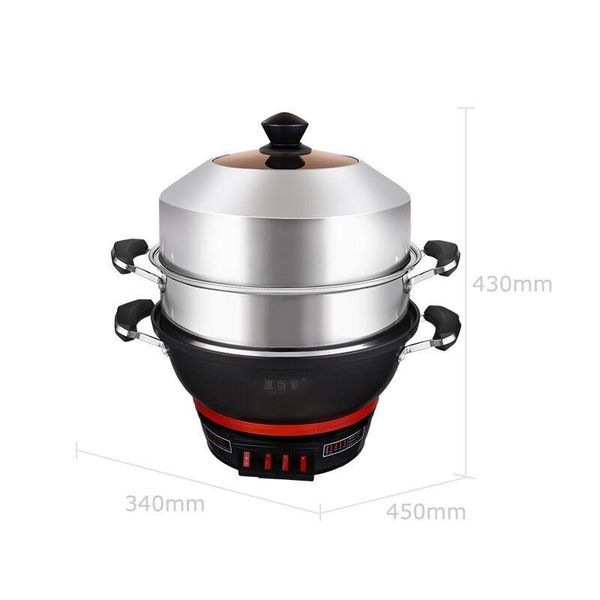 electric skillets multi-function cooker for steaming frying stewing pot cast iron pan ideal 2-4 people
electric skillets multi-function cooker for steaming frying stewing pot cast iron pan ideal 2-4 people