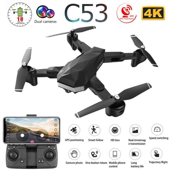 c53 5g gps wifi fpv rc drone with 4k hd dual camera follow me optical flow foldable professional helicopter quadrocopter kid toy1
c53 5g gps wifi fpv rc drone with 4k hd dual camera follow me optical flow foldable professional helicopter quadrocopter kid toy1
