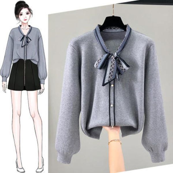 women's sweaters sweater autumn winter long sleeve bow neck loose soft and warm versatile coat, White;black
women's sweaters sweater autumn winter long sleeve bow neck loose soft and warm versatile coat, White;black