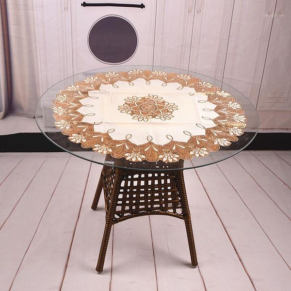 continental pvc gilded round table cloth waterproof oil-proof table cloth l 70 cm hollow small disc mat1
continental pvc gilded round table cloth waterproof oil-proof table cloth l 70 cm hollow small disc mat1