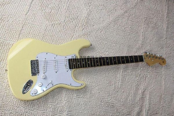 shipping wholesale price st guitar electric guitar in stock the chinese brand guitar yellow color @8
shipping wholesale price st guitar electric guitar in stock the chinese brand guitar yellow color @8