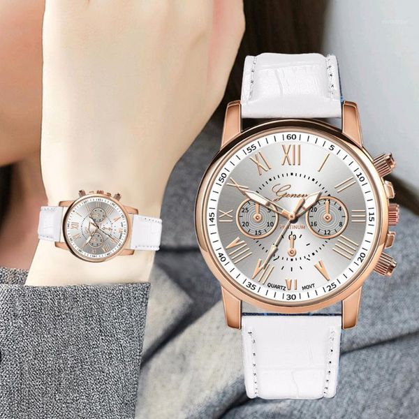 charm bracelets fashion women leather band quartz analog wrist watch casual ladies clock simple dress gfit relogio feminino1, Golden;silver
charm bracelets fashion women leather band quartz analog wrist watch casual ladies clock simple dress gfit relogio feminino1, Golden;silver