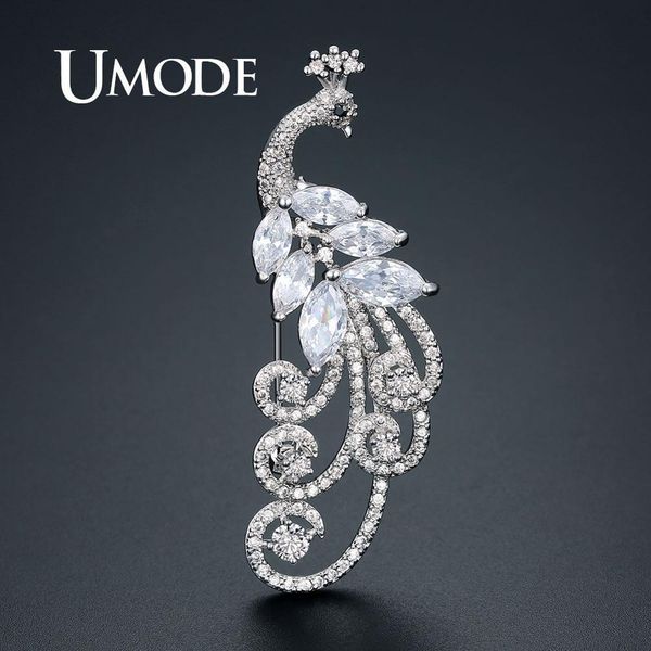 umode luxury phoenix brooches for women cubic zirconia pins white gold wedding suit jewelry accessories unique gifs ux0036 201009, Gray
umode luxury phoenix brooches for women cubic zirconia pins white gold wedding suit jewelry accessories unique gifs ux0036 201009, Gray