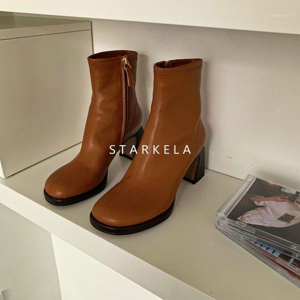 boots dxfan round toe strange thick heel ankle for women side zip stretch microfiber sock brand design shoes women1, Black
boots dxfan round toe strange thick heel ankle for women side zip stretch microfiber sock brand design shoes women1, Black