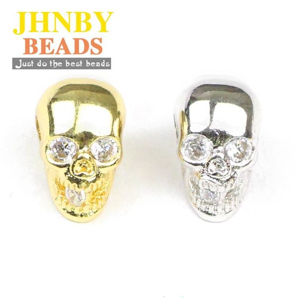 jhnby 4pcs skull pendants copper spacer beads inlay zircon charms loose beads for jewelry bracelet bangle making diy findings sqcstm, Bronze;silver
jhnby 4pcs skull pendants copper spacer beads inlay zircon charms loose beads for jewelry bracelet bangle making diy findings sqcstm, Bronze;silver