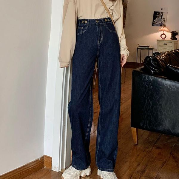 women's jeans zhisilao fashion loose wide leg mom women plus size high waist denim pants autumn 2021 vintage streetwear straight, Blue
women's jeans zhisilao fashion loose wide leg mom women plus size high waist denim pants autumn 2021 vintage streetwear straight, Blue