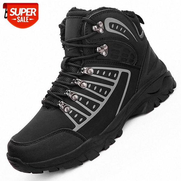 brand winter men's snow boots thick plush warm man ankle boots outdoor non-slip men hiking shoes lace-up zapatos de hombre #ic92
brand winter men's snow boots thick plush warm man ankle boots outdoor non-slip men hiking shoes lace-up zapatos de hombre #ic92