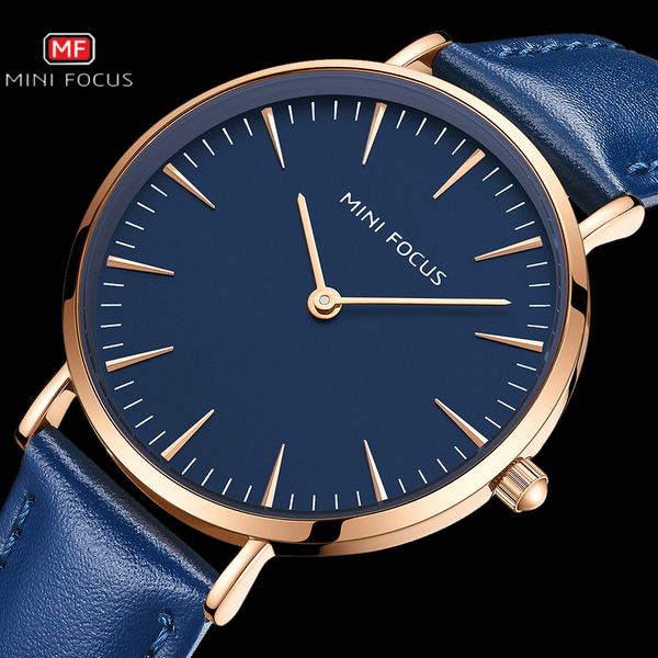 minifocus blue watch for women brand luxury simple quartz watches lady clock leather strap waterproof relogio feminino, Slivery;brown
minifocus blue watch for women brand luxury simple quartz watches lady clock leather strap waterproof relogio feminino, Slivery;brown