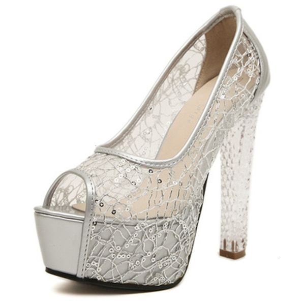 2021 new transparent crystal 13.5cm high woman peep rents toe silver wedding shoes ladies talon femme bombs 1krd, Black
2021 new transparent crystal 13.5cm high woman peep rents toe silver wedding shoes ladies talon femme bombs 1krd, Black