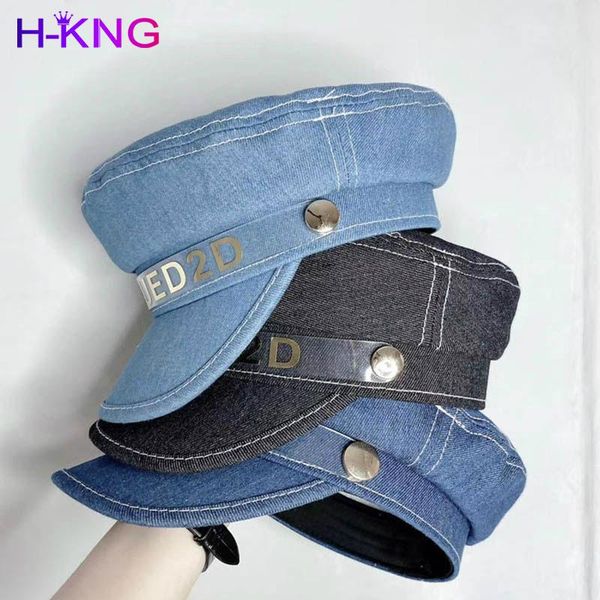 wide brim hats h-king 2021 women four seasons denim europe america fashion letter sboy cap leisure travel hat, Blue;gray
wide brim hats h-king 2021 women four seasons denim europe america fashion letter sboy cap leisure travel hat, Blue;gray