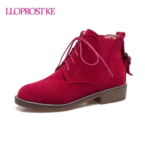 lloprost ke women ankle boots lace up round toe shoes low heel thick heel platform women boots students or lady shoes gl068, Black 
lloprost ke women ankle boots lace up round toe shoes low heel thick heel platform women boots students or lady shoes gl068, Black