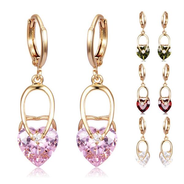hoop & huggie gorgeous yellow gold color teardrop loop heart + cubic zirconia cz earrings fashion womens jewelry bijoux gift, Golden;silver
hoop & huggie gorgeous yellow gold color teardrop loop heart + cubic zirconia cz earrings fashion womens jewelry bijoux gift, Golden;silver