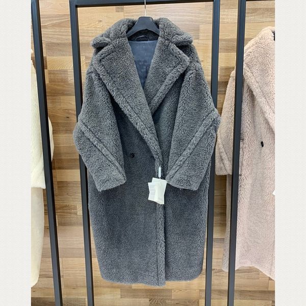 women alpaca coat 2020 fashion sheep wool overcoat winter long sleeve outerwear h921x1019, Black
women alpaca coat 2020 fashion sheep wool overcoat winter long sleeve outerwear h921x1019, Black