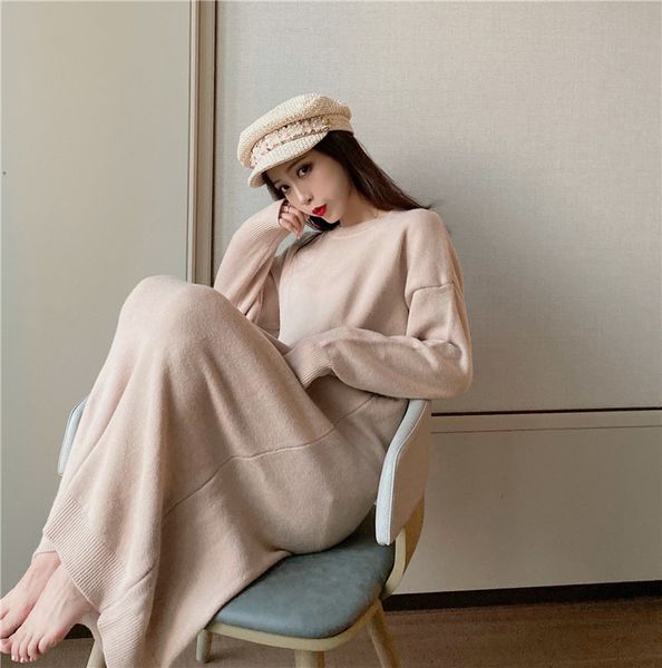 high-class spring women dressed in nightgown long women's knitted sleeves, straight-neck down, elegant, long-knit rp3w, White;black
high-class spring women dressed in nightgown long women's knitted sleeves, straight-neck down, elegant, long-knit rp3w, White;black