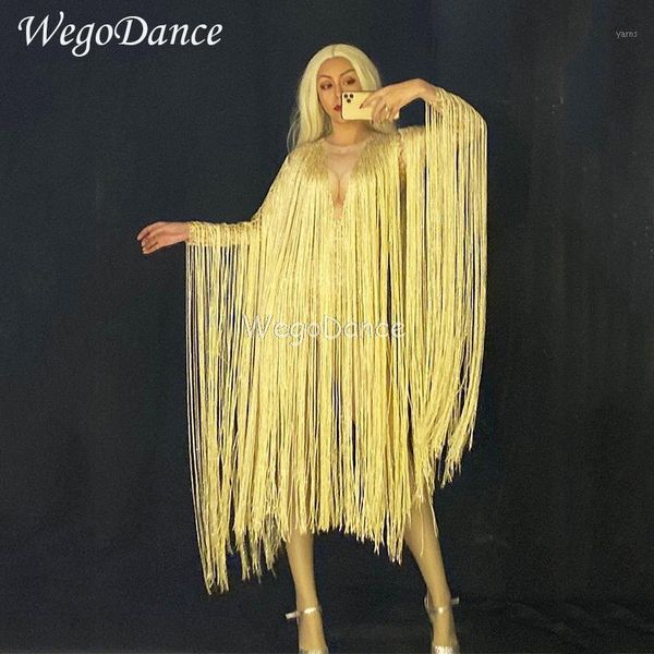 new women gold long fringe bodysuit singer costume evening party long sleeve tassel leotard birthday stretch dance clothing1, Black;white
new women gold long fringe bodysuit singer costume evening party long sleeve tassel leotard birthday stretch dance clothing1, Black;white