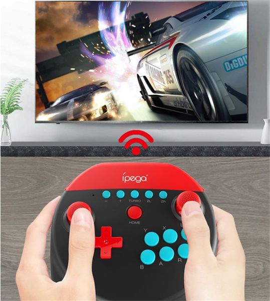 100% new ipega elvis wireless bluetooth controller joystick gamepad game controller for switch/n-s/android/ps3/pc with retail box
100% new ipega elvis wireless bluetooth controller joystick gamepad game controller for switch/n-s/android/ps3/pc with retail box
