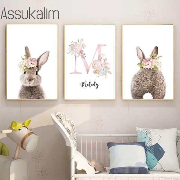 rabbit poster custom name posters ballet girl canvas print nursery art painting nordic wall pictures for baby room decor q1218
rabbit poster custom name posters ballet girl canvas print nursery art painting nordic wall pictures for baby room decor q1218
